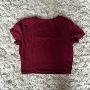 cropped short sleeve